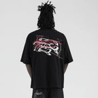 Sketch Black Boxy Tee