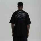 Snowfield Black Tee