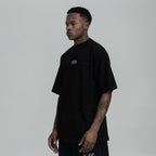 Snowfield Black Tee