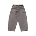 Storm Grey Baggy Jeans - TANABASE