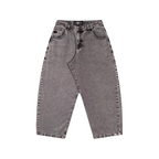 Storm Grey Baggy Jeans - TANABASE