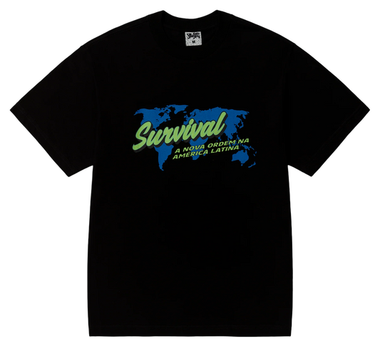 Camiseta World Wap Preta - SURVIVAL ENERGY