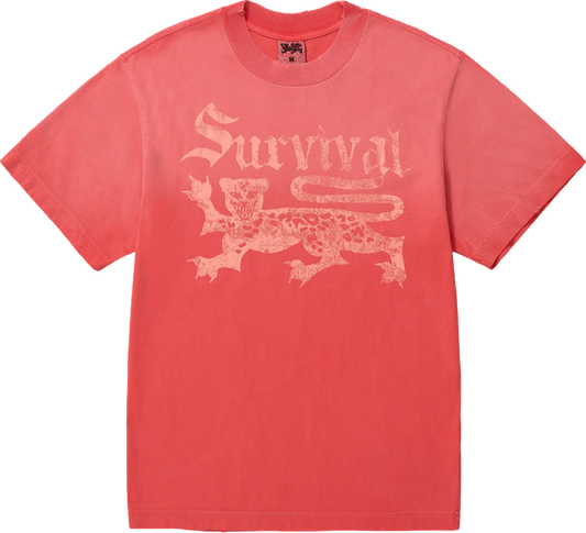 Camiseta Logo Destroyed Vermelha - SURVIVAL ENERGY