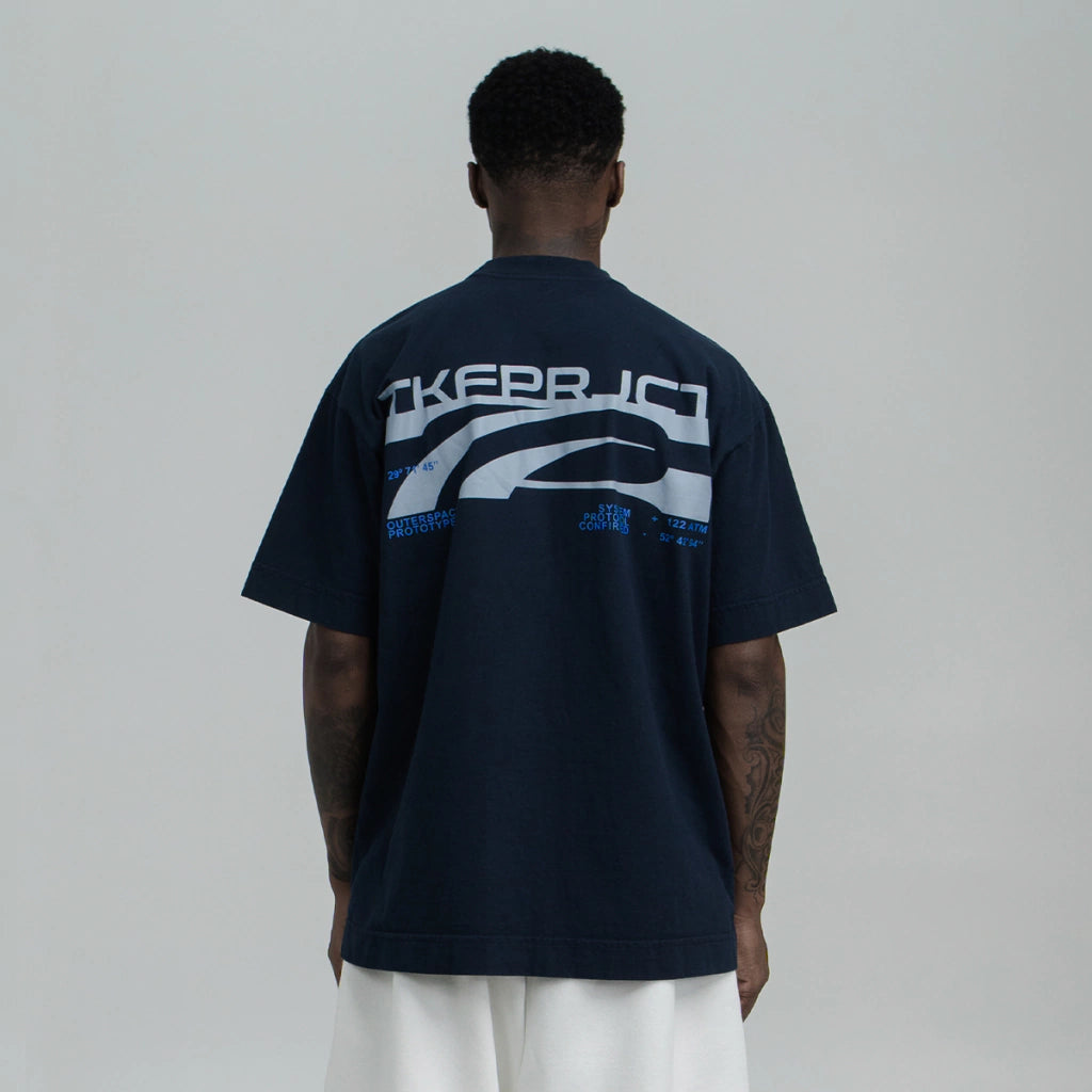 System Navy Tee - TAKE-OFF