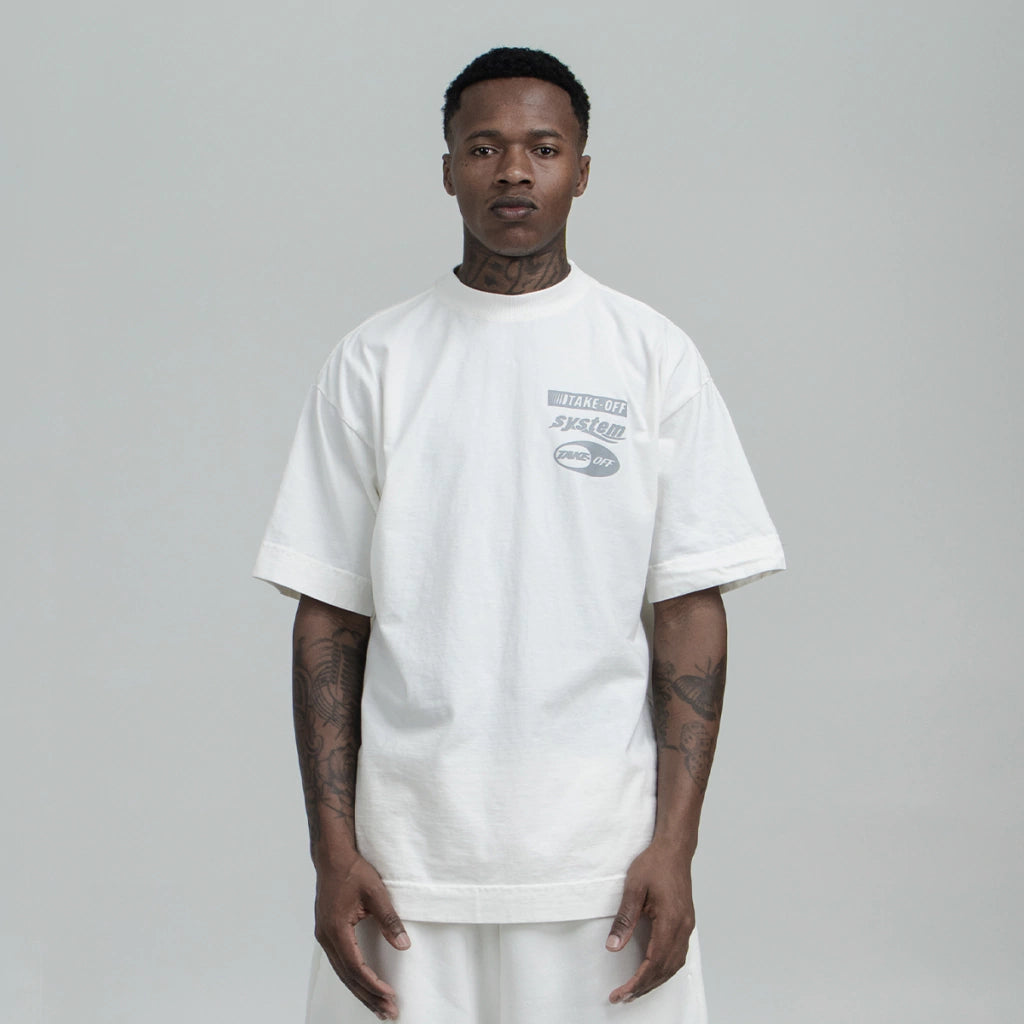 System Offwhite Tee