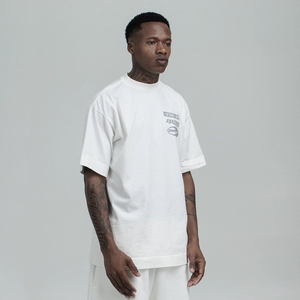 System Offwhite Tee