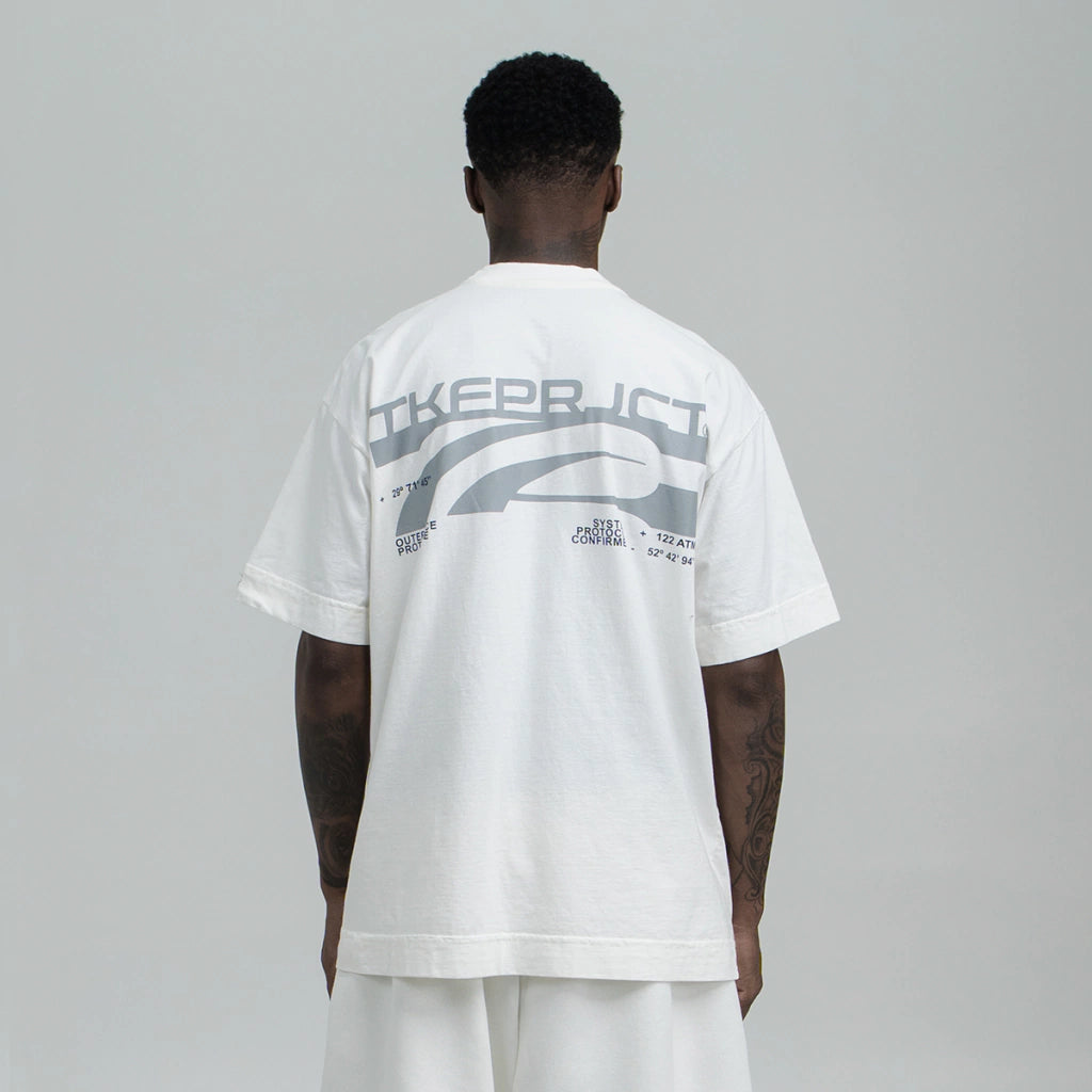 System Offwhite Tee