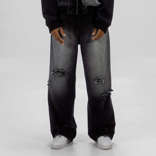 Pilot Baggy Destroyed Jeans - TAKE-OFF