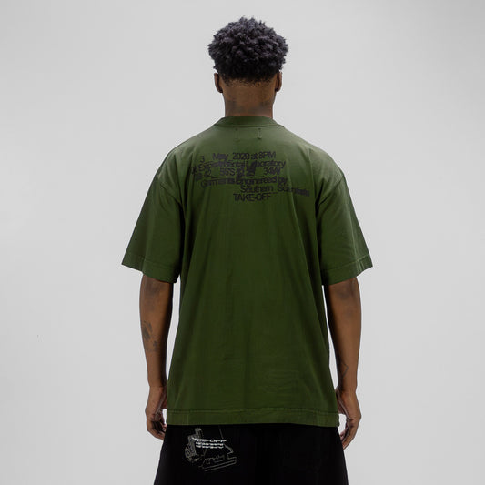 Sign Green Tee - TAKE-OFF