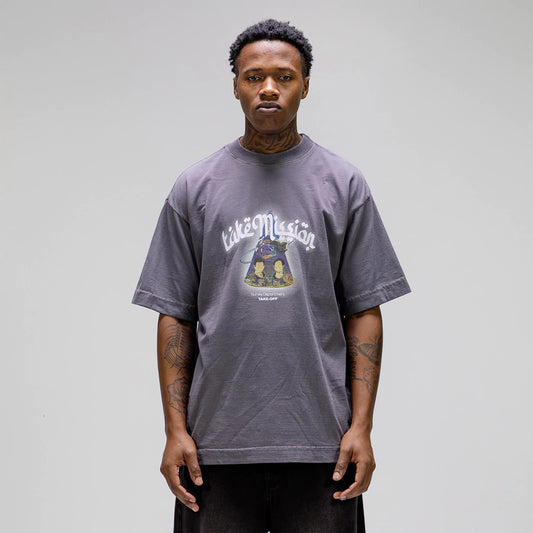 TakeMission Grey Tee – TAKE-OFF