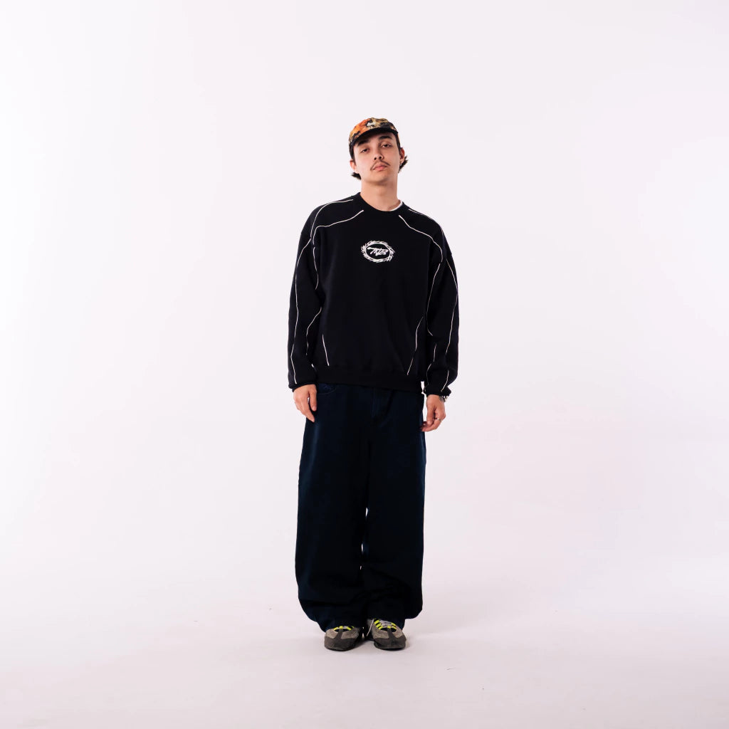 Crewneck Sentinel Black - TANABASE